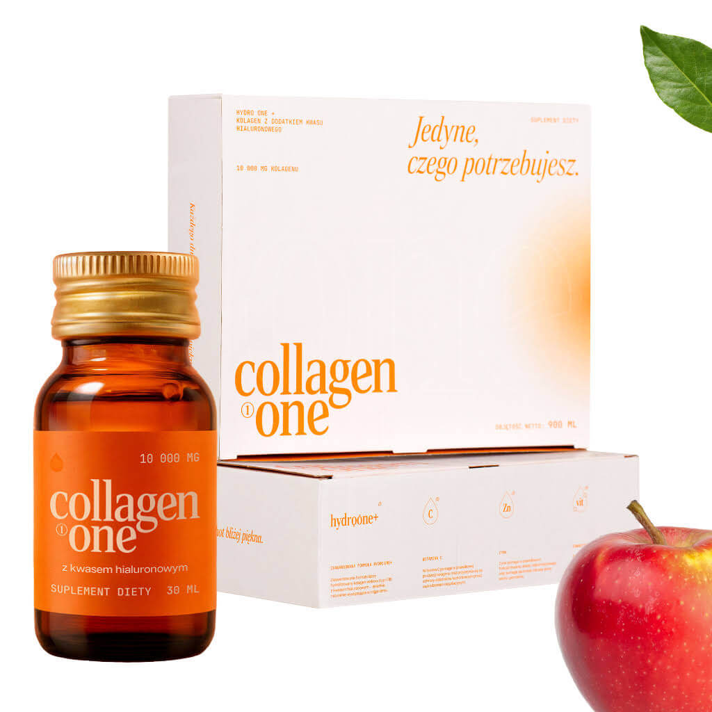 Kolagen do picia z kwasem hialuronowym Collagen One - 60 dni