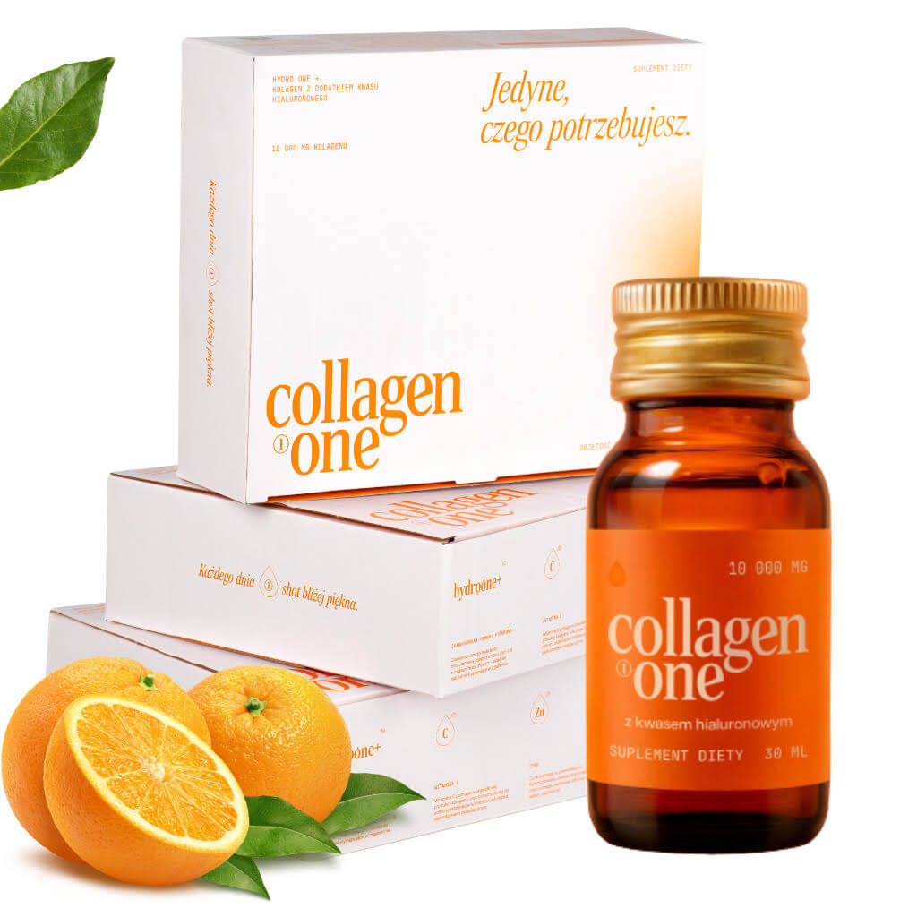 Kolagen do picia z kwasem hialuronowym Collagen One - 90 dni